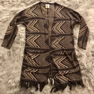 🖤NWOT BILLABONG LONG CARDIGAN L 🖤